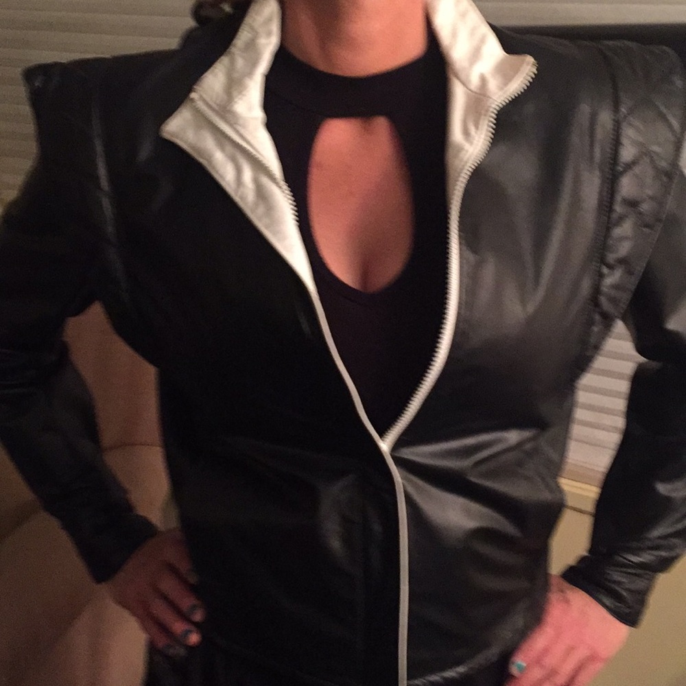 David Laurenz leather jacket